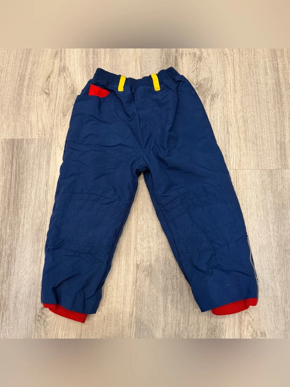 Kids Insulated Snow Pants Navy Winter Ski Snow Pants Size Unknown